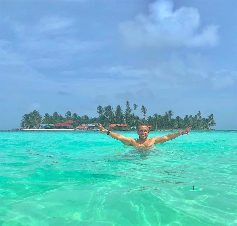 San Blas Islands - Private Cabin Over-The-Ocean Including Meals Mandinga Número Uno Eksteriør bilde